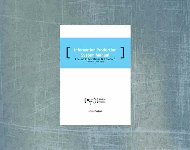 Information Production Manual 2013