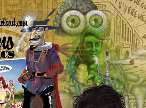 Michael Linnell - Cartoons & Comics